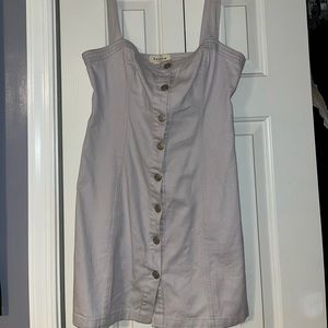 Medium sized button down dress